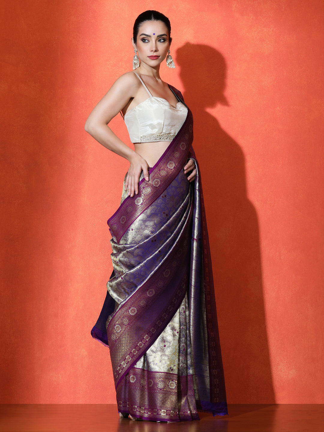 Vasanti Silk in Purple