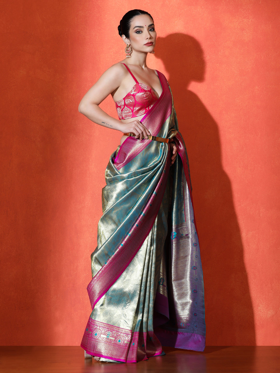 Chaitali Silk in Blue