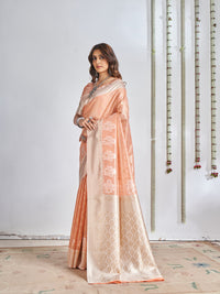 Sannidhi Silk In Tangerine Orange