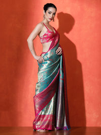 Vasanti Silk in Light Blue