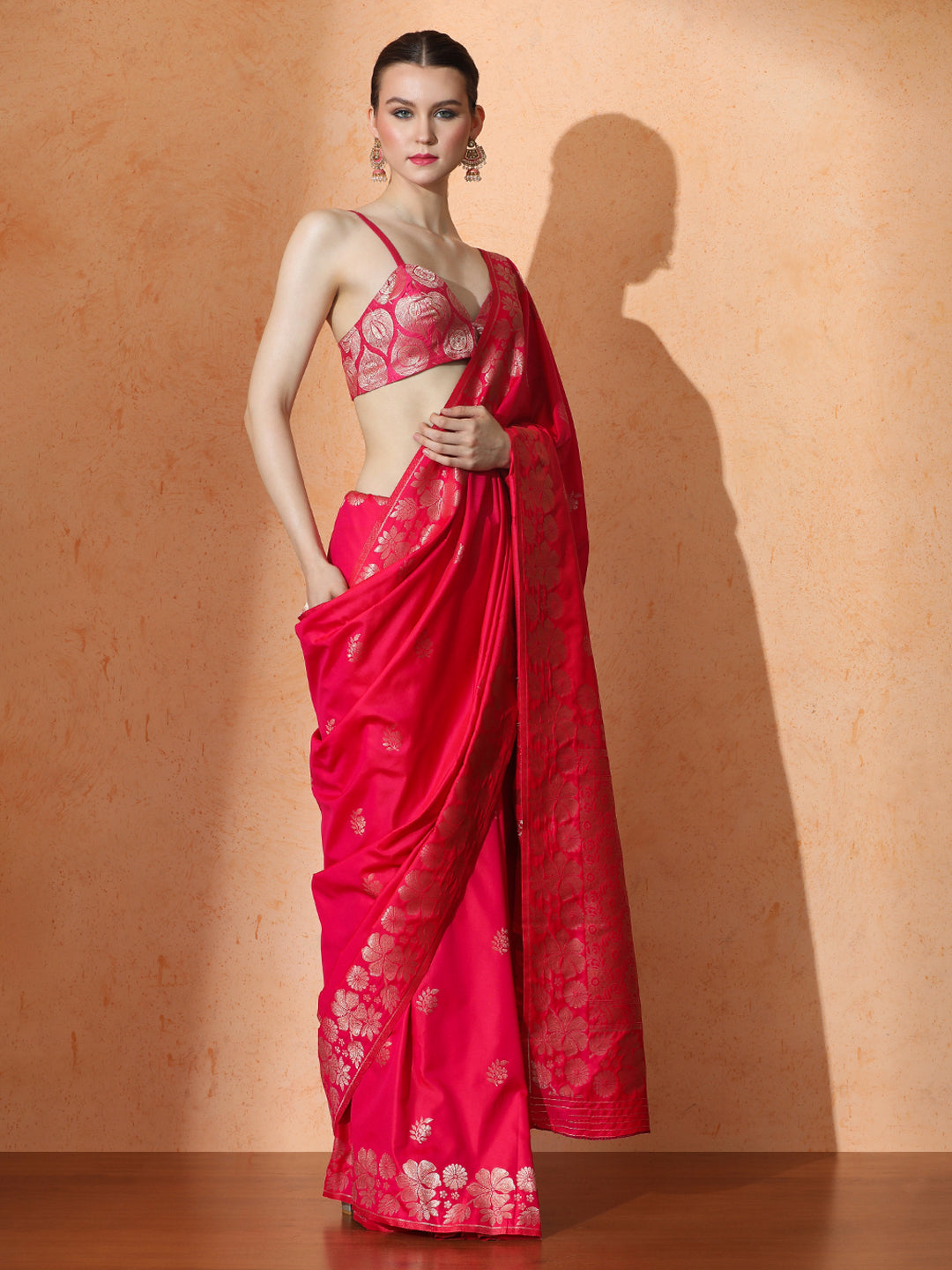 Adah Silk In Pink