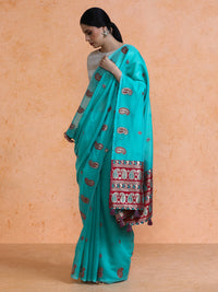 Rasa Cotton in Aqua Blue