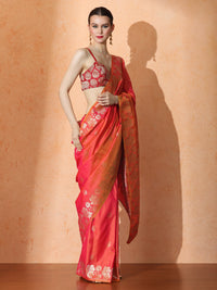 Adah Silk In Orange