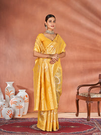 Etasha Silk In Golden Yellow