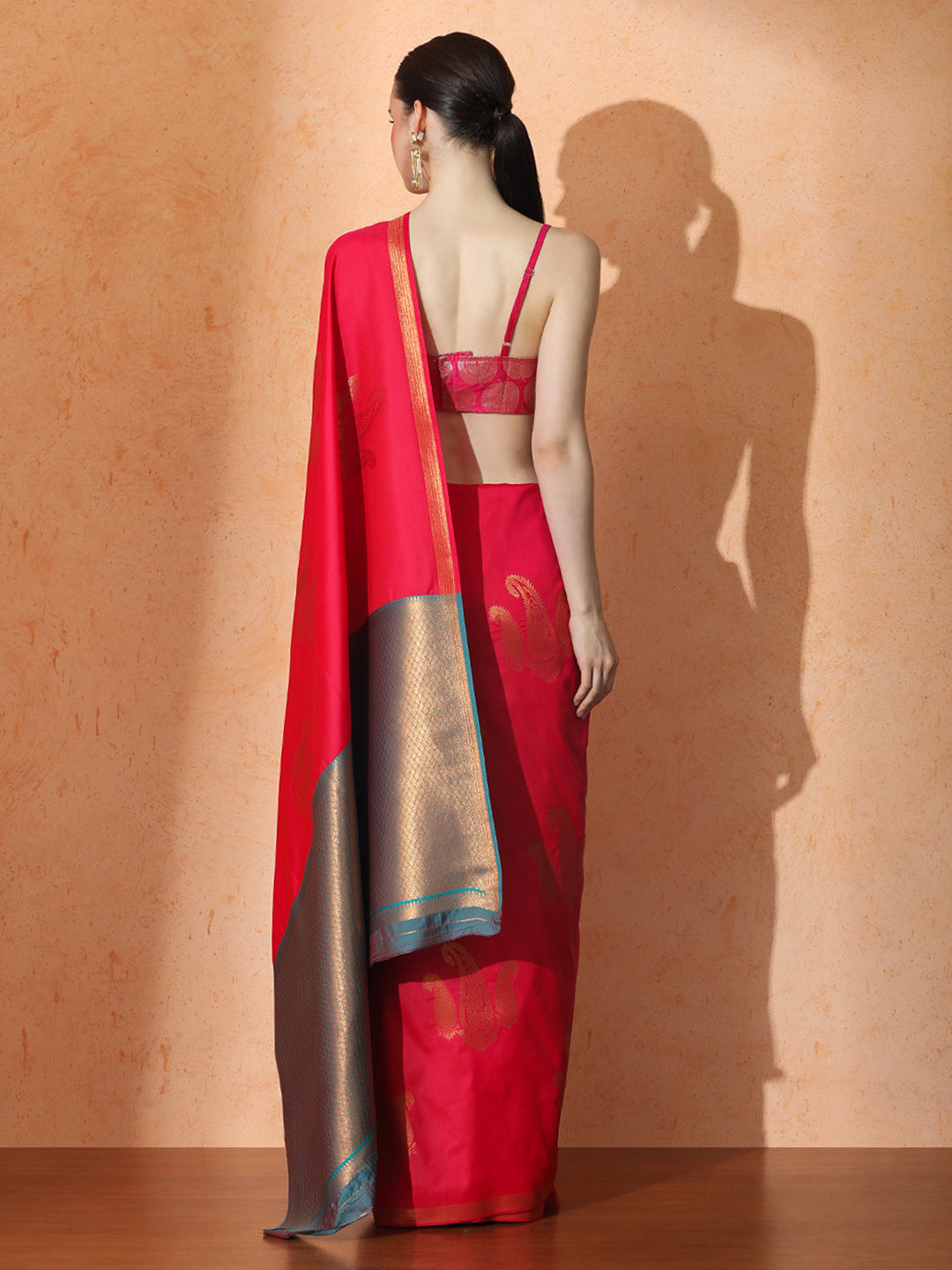 Charita Silk In Red