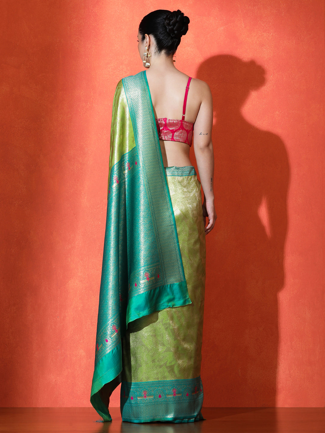 Chaitali Silk in Light Green