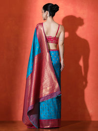 Bhakti Silk in Light Blue