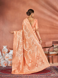 Etasha Silk In Orange