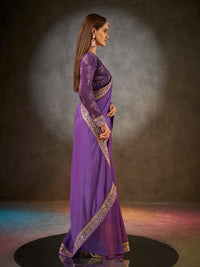 Gulaab in Dark Violet