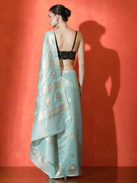 Shringar Silk In Light Blue