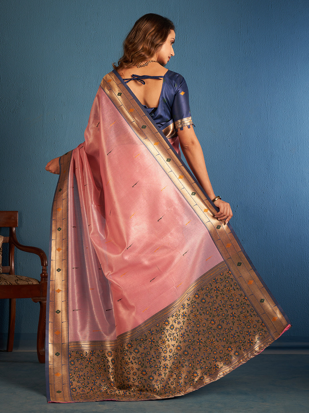 Vamika Silk in Pink