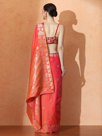 Adah Silk In Orange