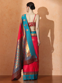 Latika Silk in Red