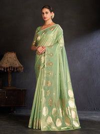 Viloni Silk in Green