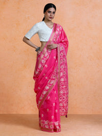 Vinita Cotton in Pink