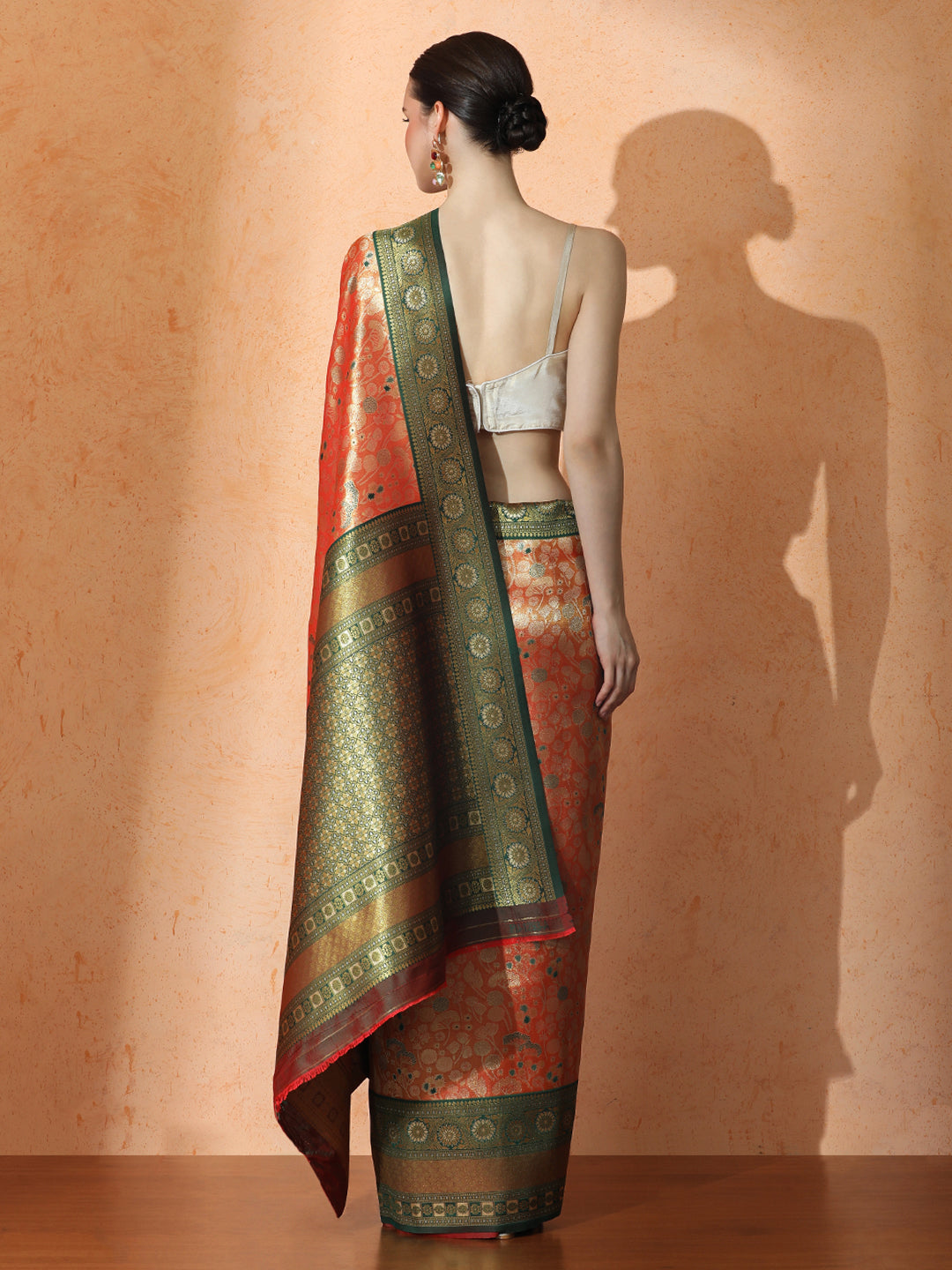 Vasanti Silk in Red