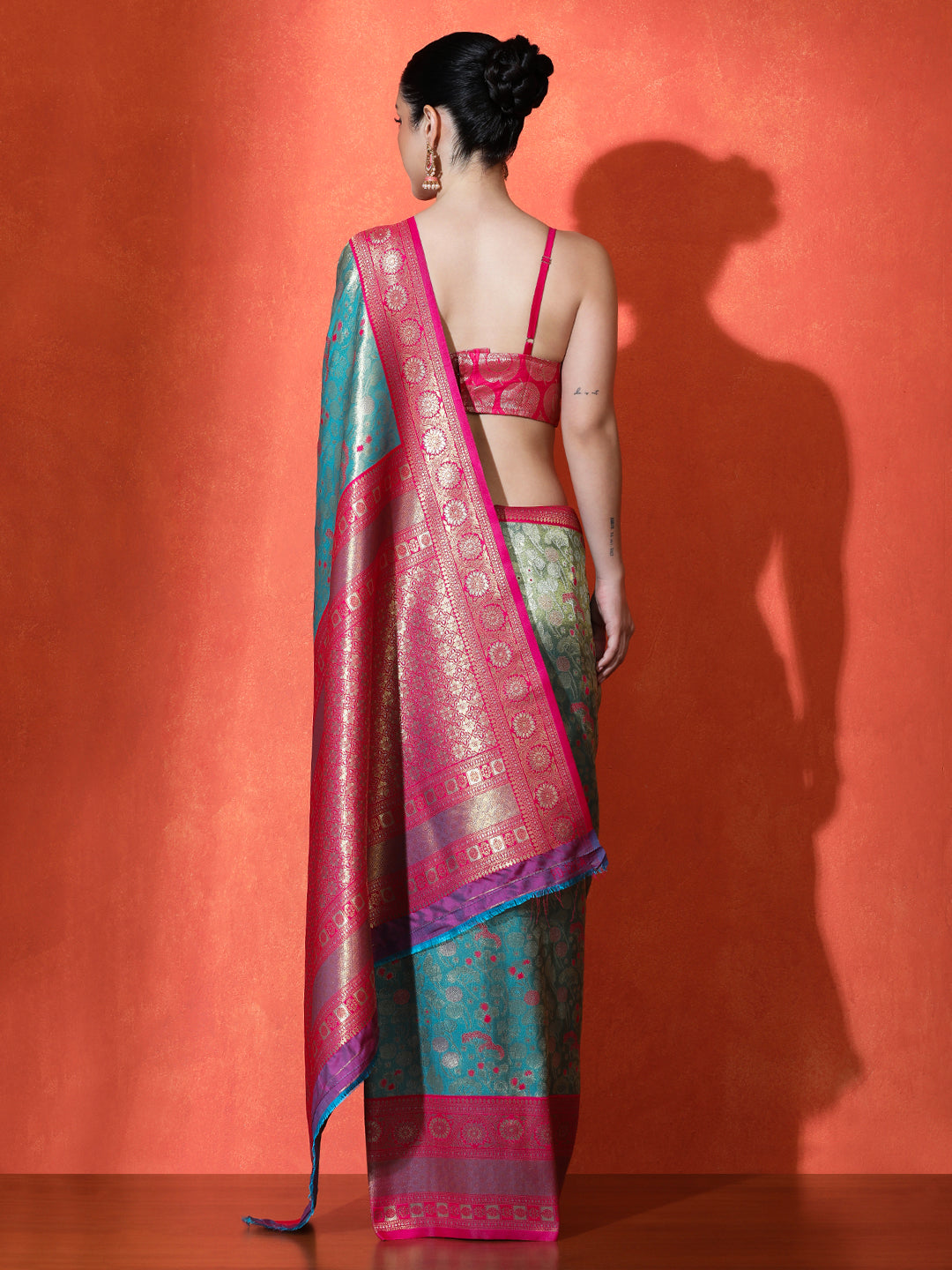 Vasanti Silk in Light Blue