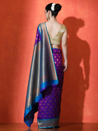 Bhakti Silk in Purple