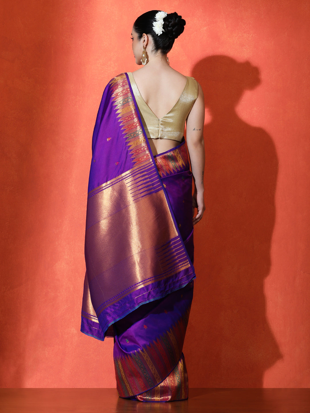 Aakshi Silk In Purple