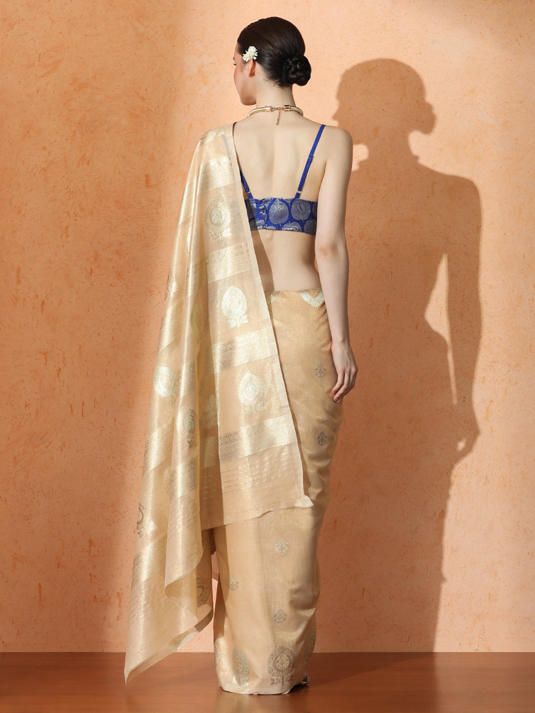 Shringar Silk In Beige