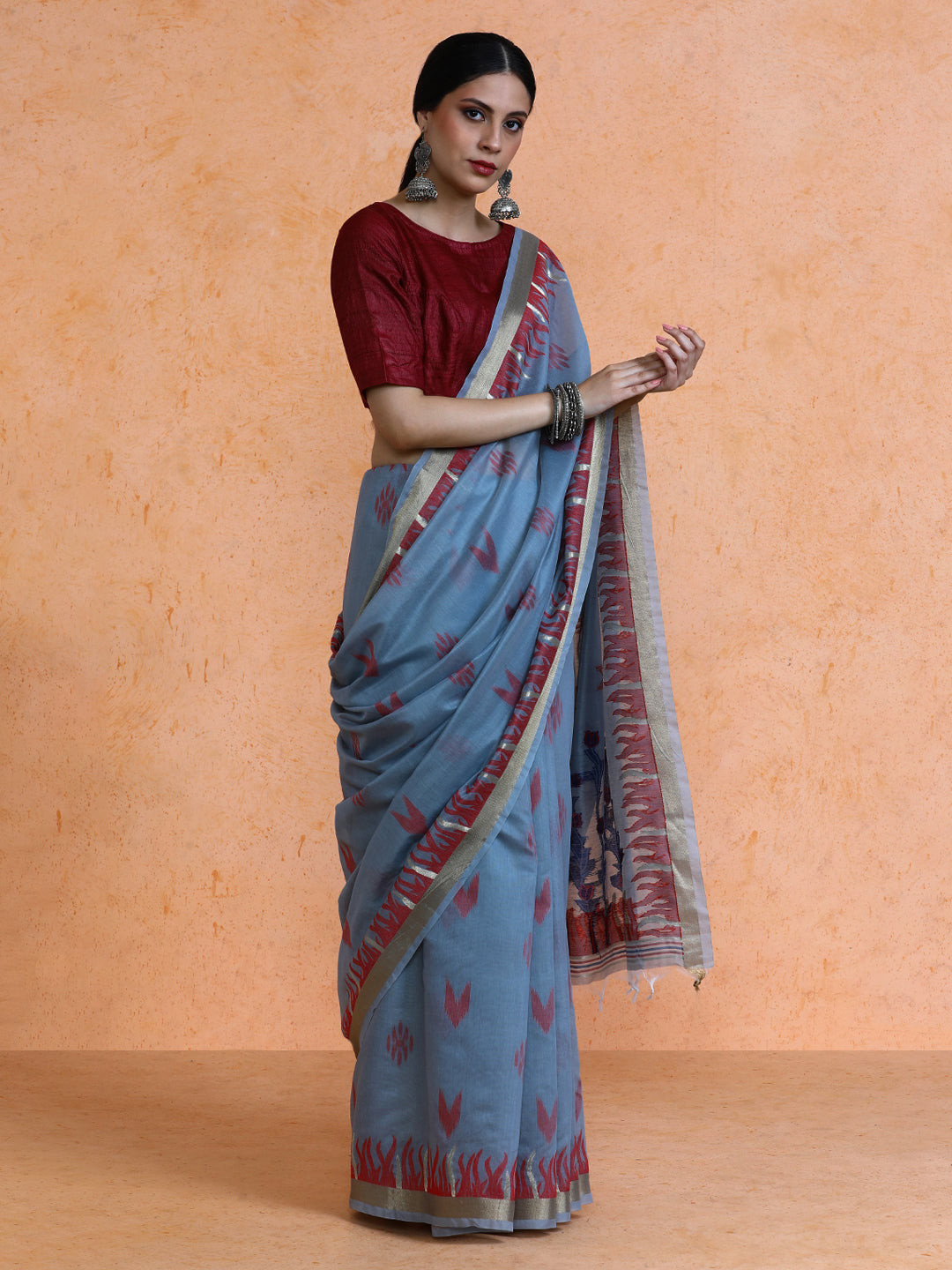 Vilasini Cotton in Grey