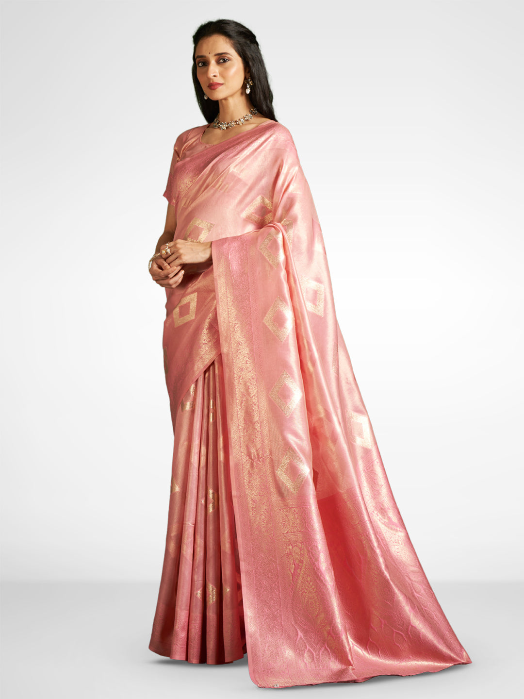 Kalki Silk in Rose Pink