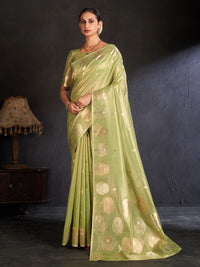 Viloni Silk in Light Green