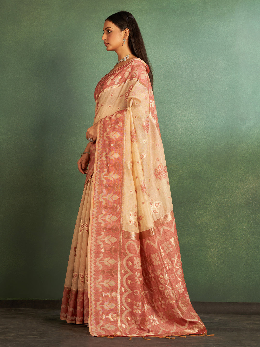 Kalika Cotton in Beige