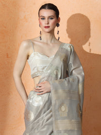 Shringar Silk In Grey