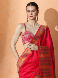 Aakshi Silk In Hot Pink