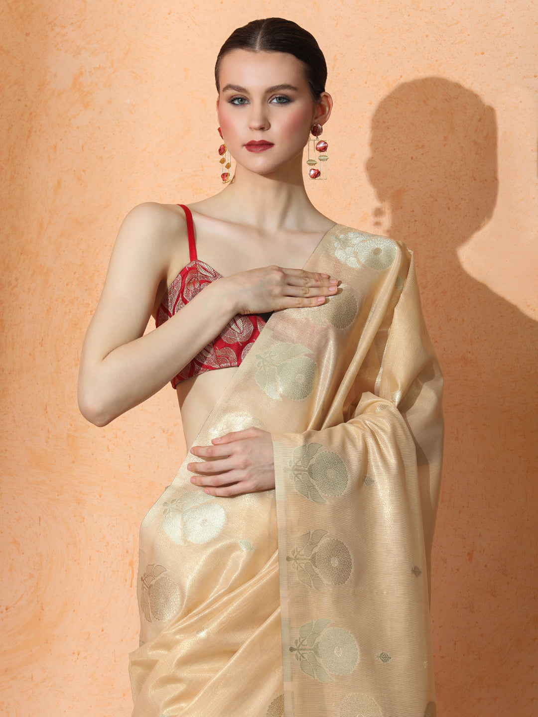 Viloni Silk In Peach