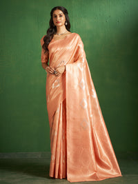 Kalki Silk in Peach