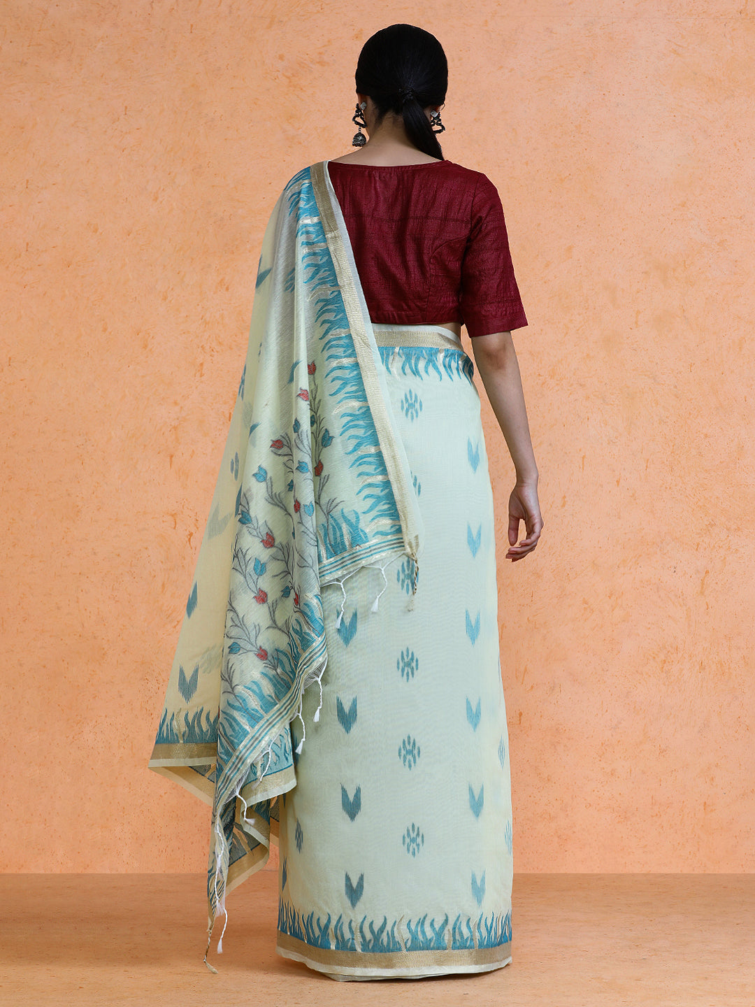 Vilasini Cotton in Cream