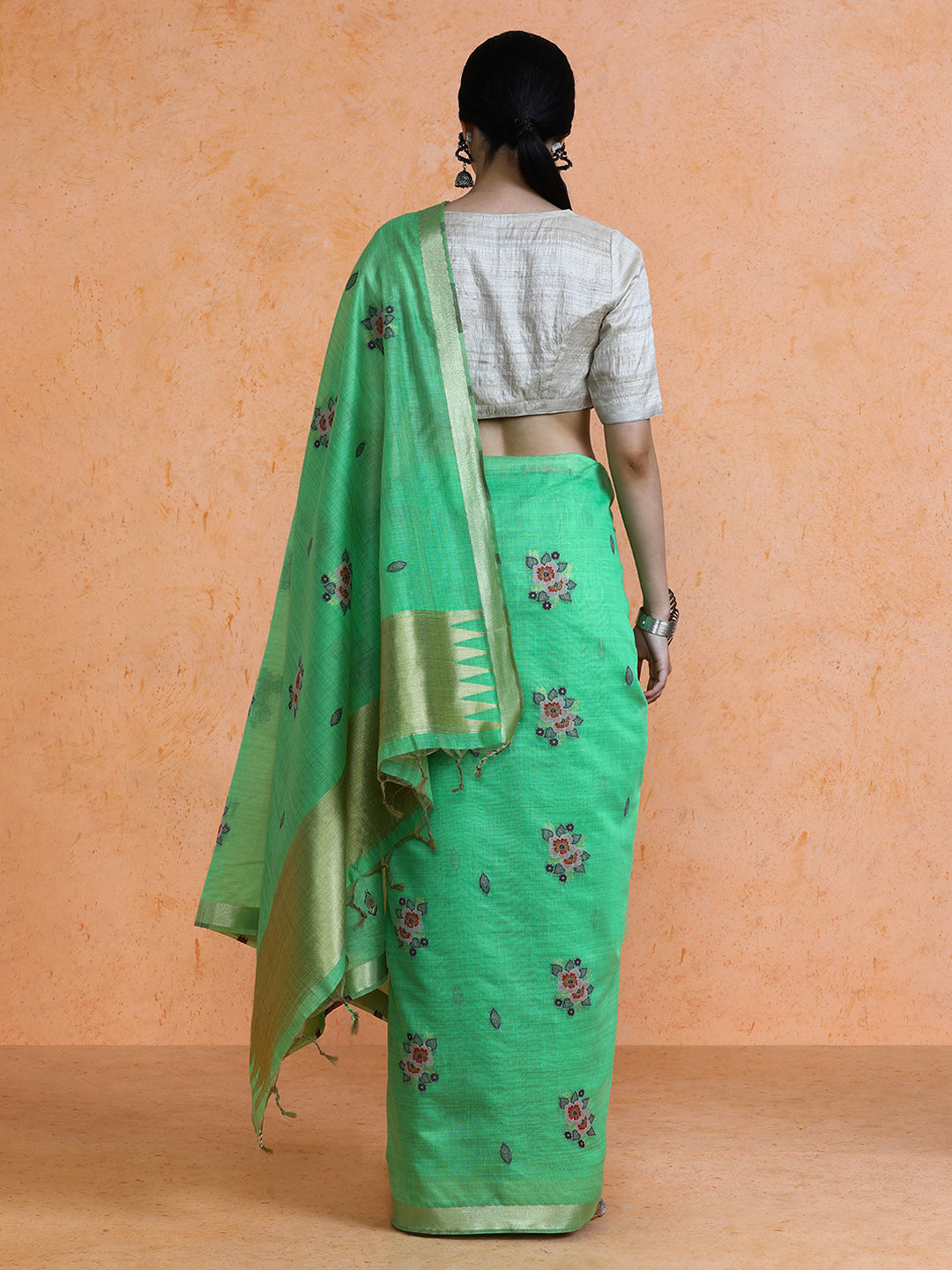 Shireen Cotton in Green