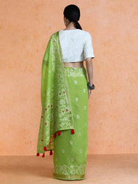 Vinita Cotton in Green