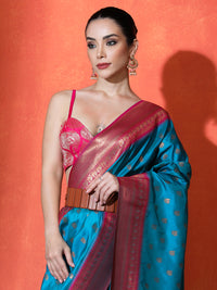 Bhakti Silk in Light Blue