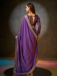 Gulaab in Dark Violet