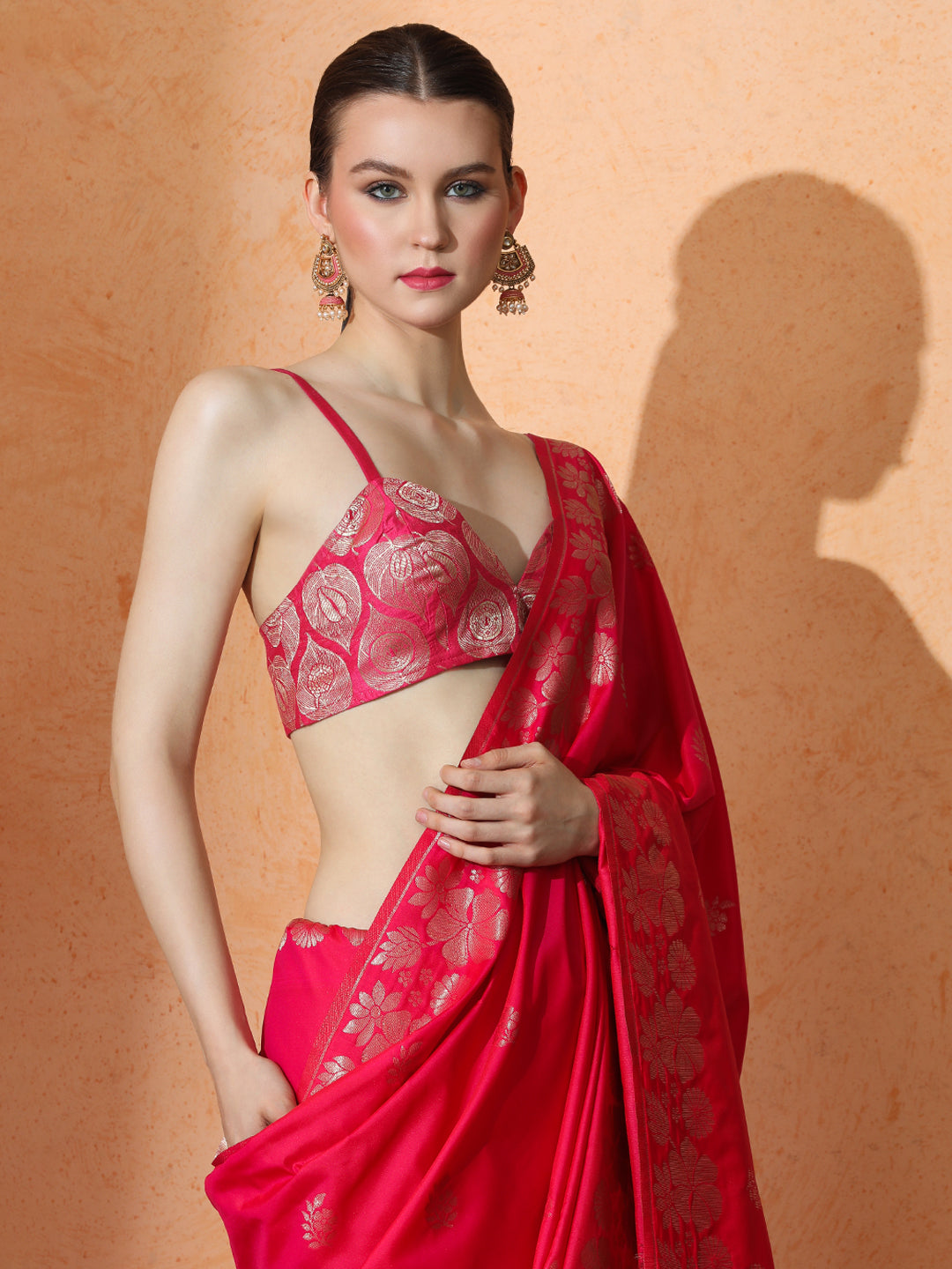 Adah Silk In Pink