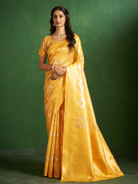 Kalki Silk in Vibrant Yellow