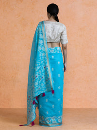 Vinita Cotton in Light Blue