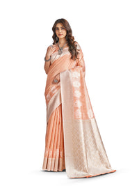 Sannidhi Silk In Tangerine Orange