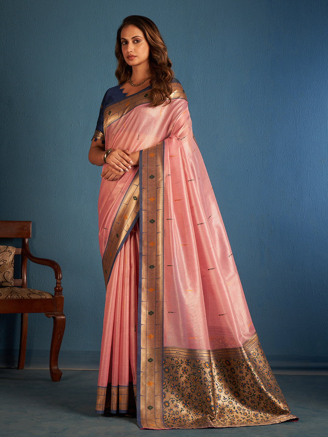 Vamika Silk in Pink