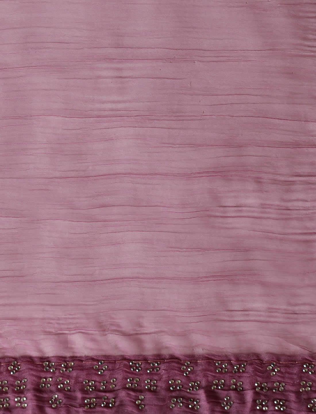 Floral Embellished Saree With Blouse Piece in Purple