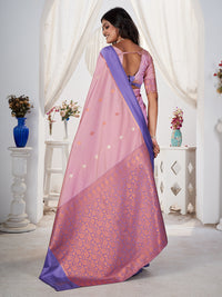 Jamuna Silk in Purple