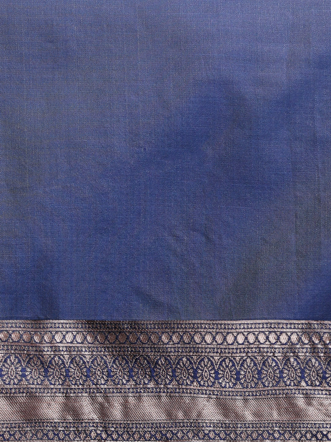 Woven Design Chanderi Cotton Saree in Blue