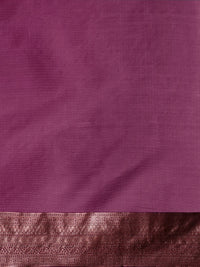 Woven Design Chanderi Cotton Saree in Pink