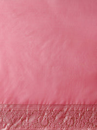 Woven Design Chanderi Cotton Saree in Pink