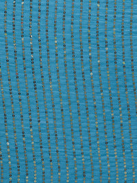 Women Sequinned Embellished Heavy Work Saree in blue