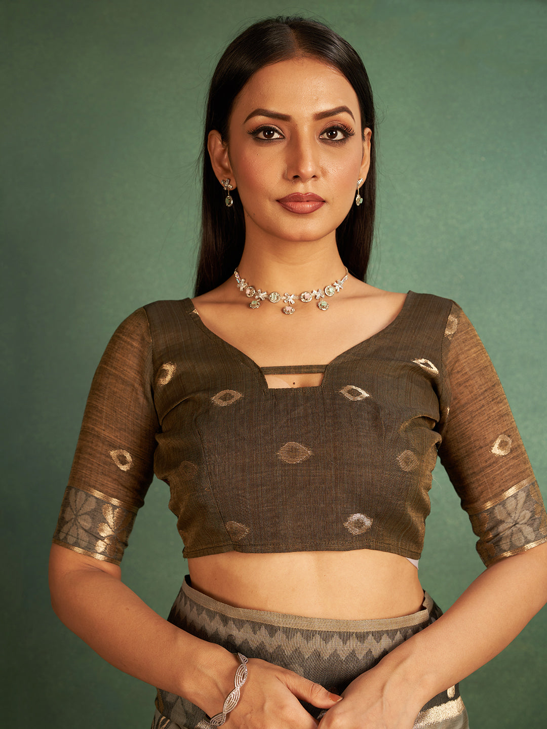 Kalika Cotton in Grey