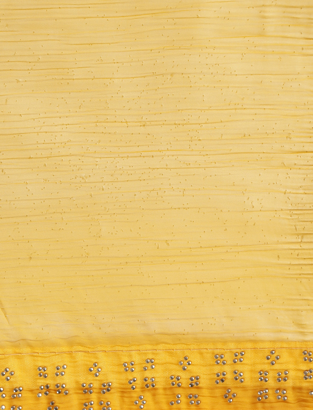 Floral Embellished Saree in Yellow